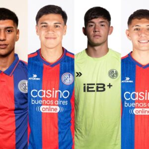 ¿Quiénes son los cuatro juveniles que bajan a la Cuarta División de San Lorenzo?