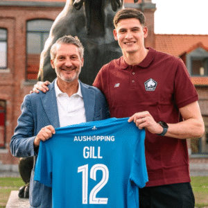 Lille presentó a Gill y San Lorenzo informó los números de su salida