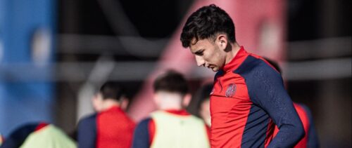 Las tres buenas noticias para Gorosito en el entrenamiento de San Lorenzo