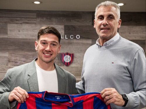 Martín Río y un guiño a la gente de San Lorenzo tras firmar su contrato