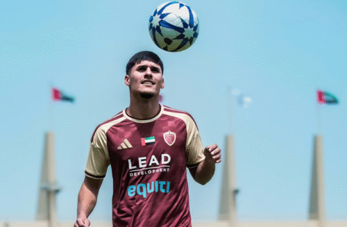 Lautaro Montenegro fue presentado en el Al Wahda de Emiratos