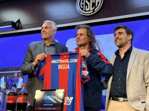 Insúa fue presentado oficialmente como nuevo entrenador de San Lorenzo