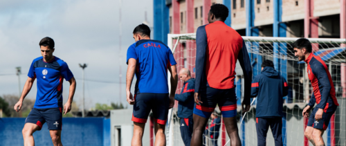 Práctica en San Lorenzo con la mente puesta en Newell’s Old Boys