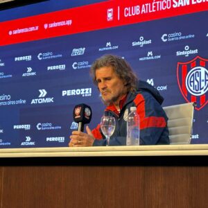 Insua: “Mañana lo único que nos sirve es sumar de a tres”