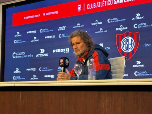 Insua: “Mañana lo único que nos sirve es sumar de a tres”